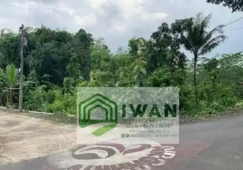 Tanah Kering/Pekarangan Strategis Dapat 3 Akses Jalan