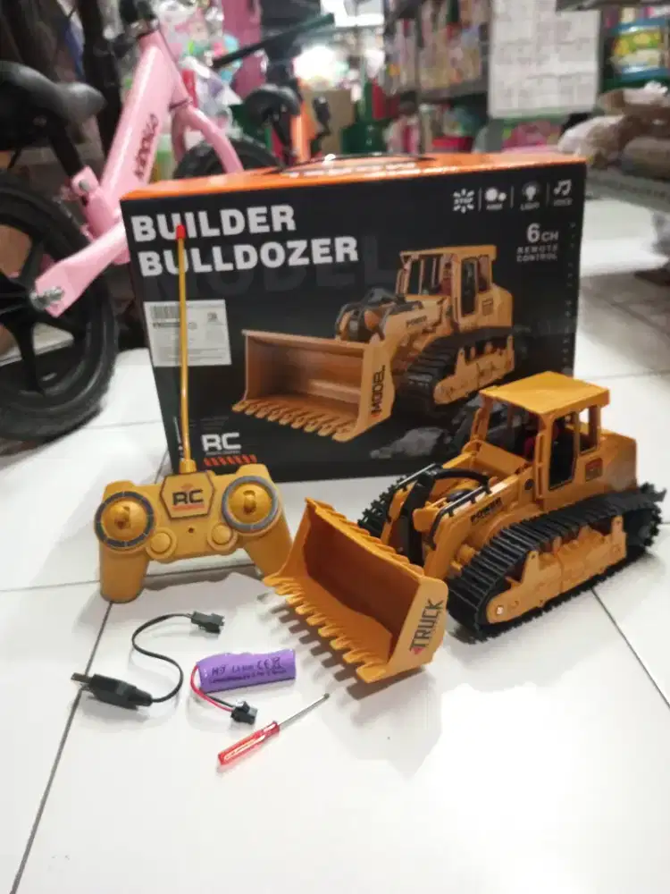 Mainan Anak Rc Tractor Cas