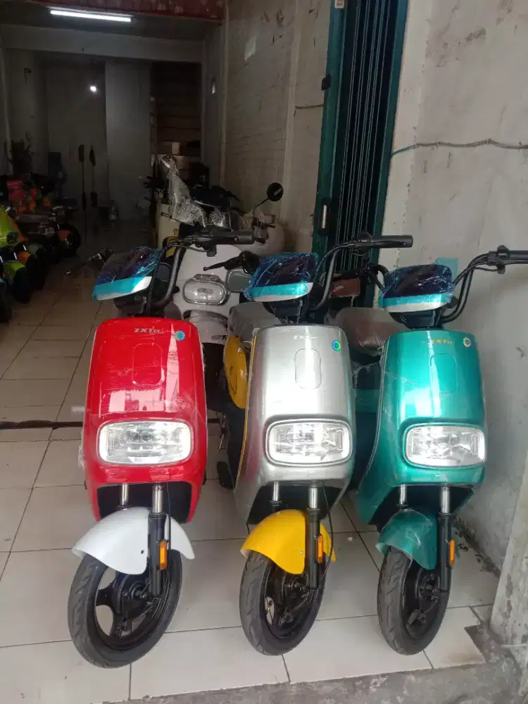 sepeda listrik baru bergaransi