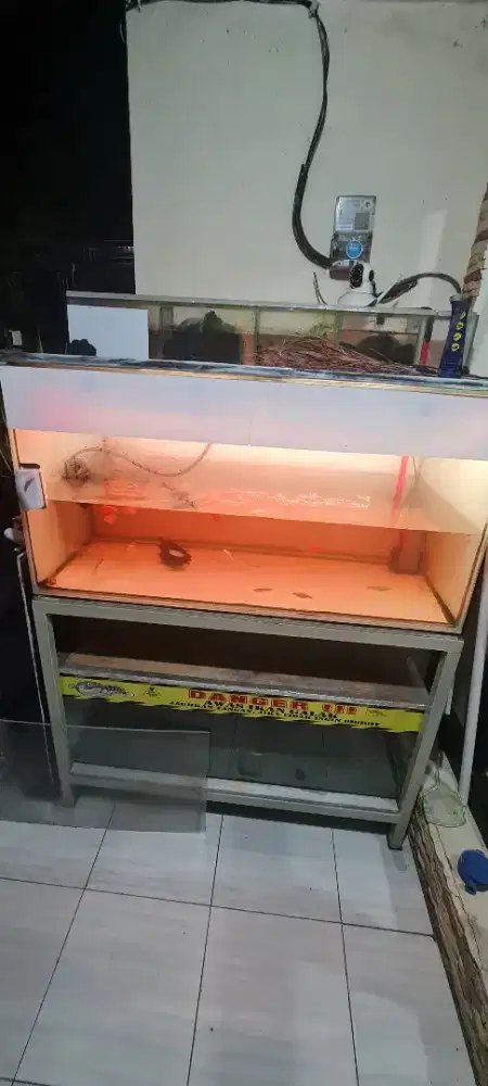 Aquarium 120 x 60 x 8mm & 120 x 40 x 5mm