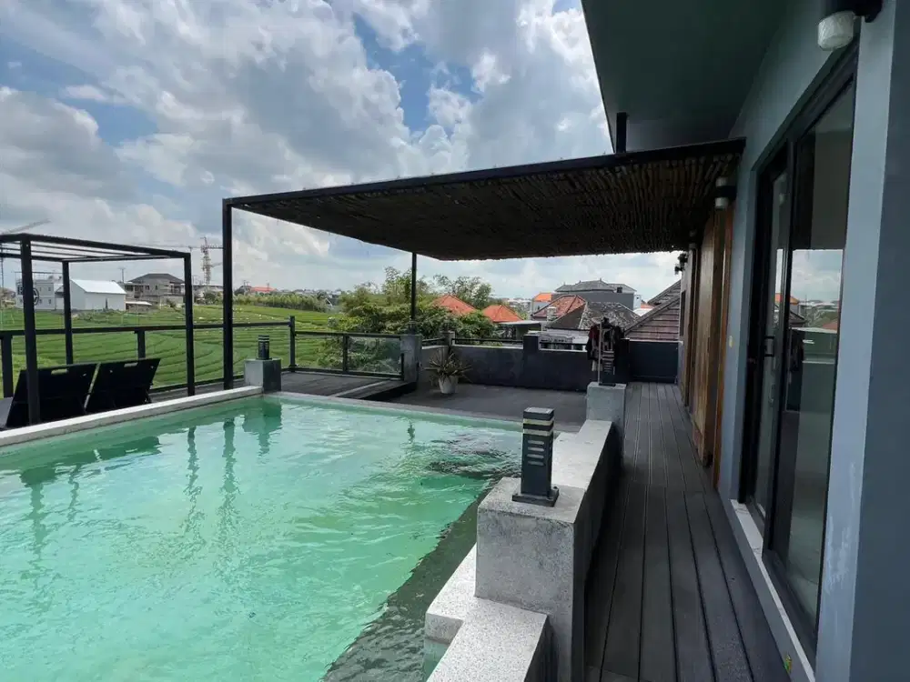 Exclusive Villa with Rice Field View – Peaceful Living in a Strategic Location