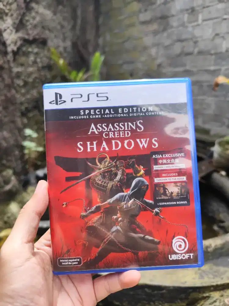 PS5 Assassins Creed Shadows Game Original Console Alt Nintendo Xbox