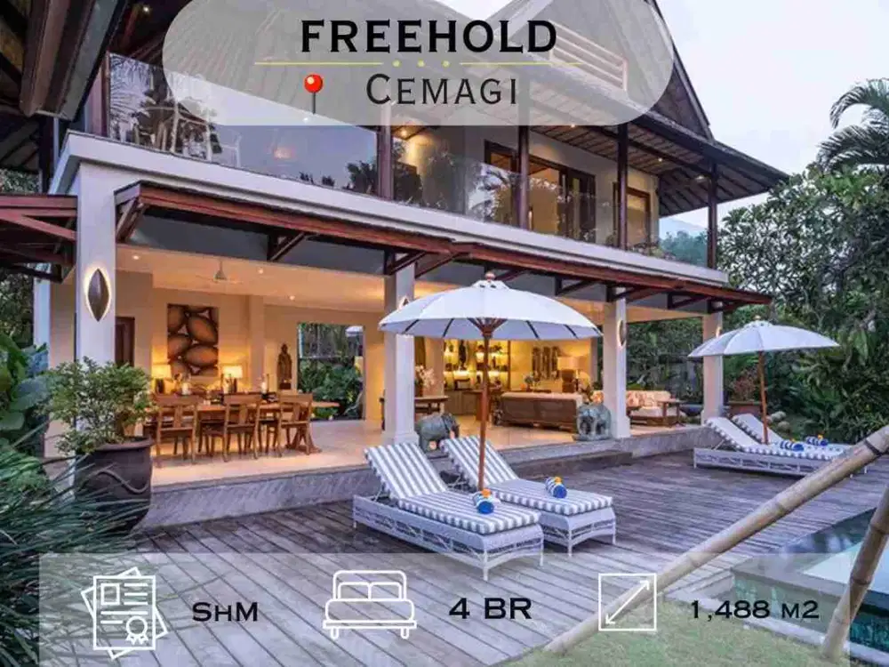Exclusive Freehold  Villa in Cemagi Bali