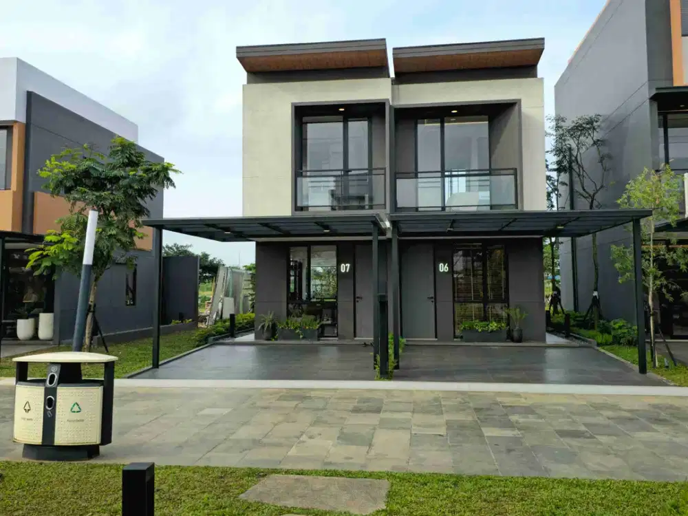 Rumah VIRAL Park Serpong Tipe Silver Alpha Nempel Gading Serpong - BSD