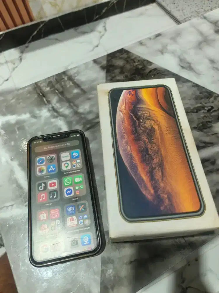 Iphone xs 64gb gold rose