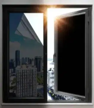 Kaca film oneway bisa pesan antar pasang ke rumah sanblast buram