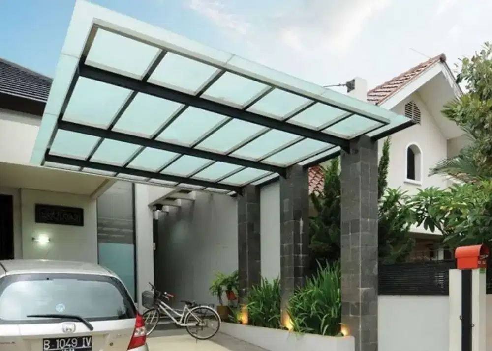 Kanopi atap kaca