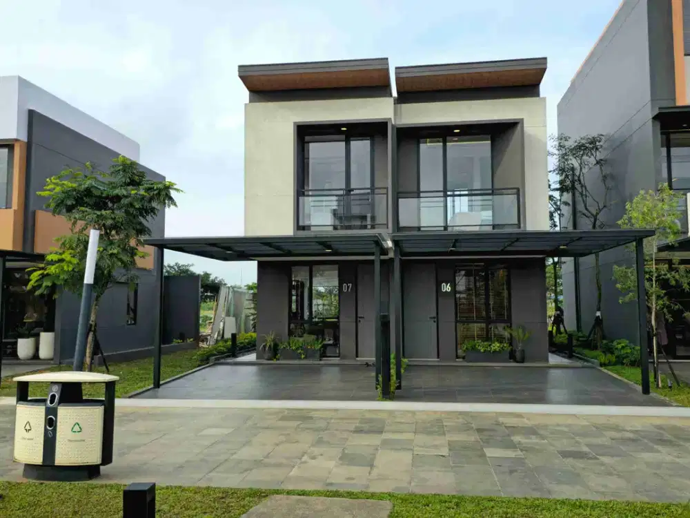 Rumah Dijual Park Serpong Tipe Silver Alpha Konsep Kota Mandiri 400ha