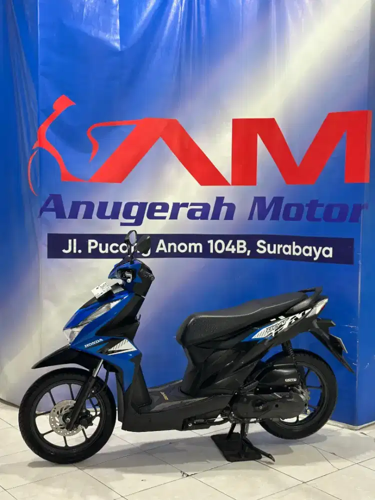 low km Honda New Beat Eco Cbs Fi Cw Tahun 2023