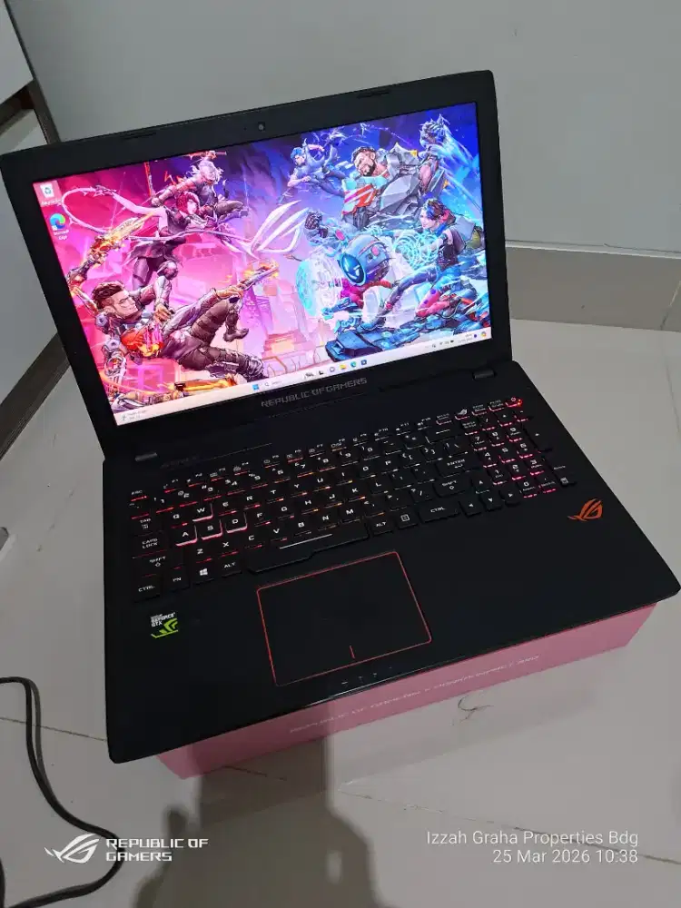 ASUS ROG GL553VE GTX1050Ti BU#cepat