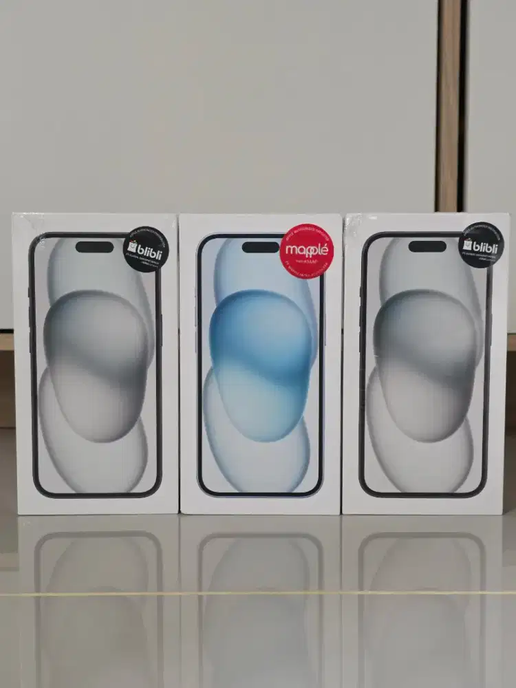 New iPhone 15 128 GB Garansi Resmi Indonesia