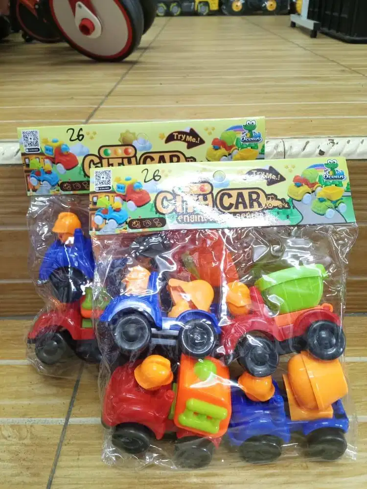 mainan anak truck city car