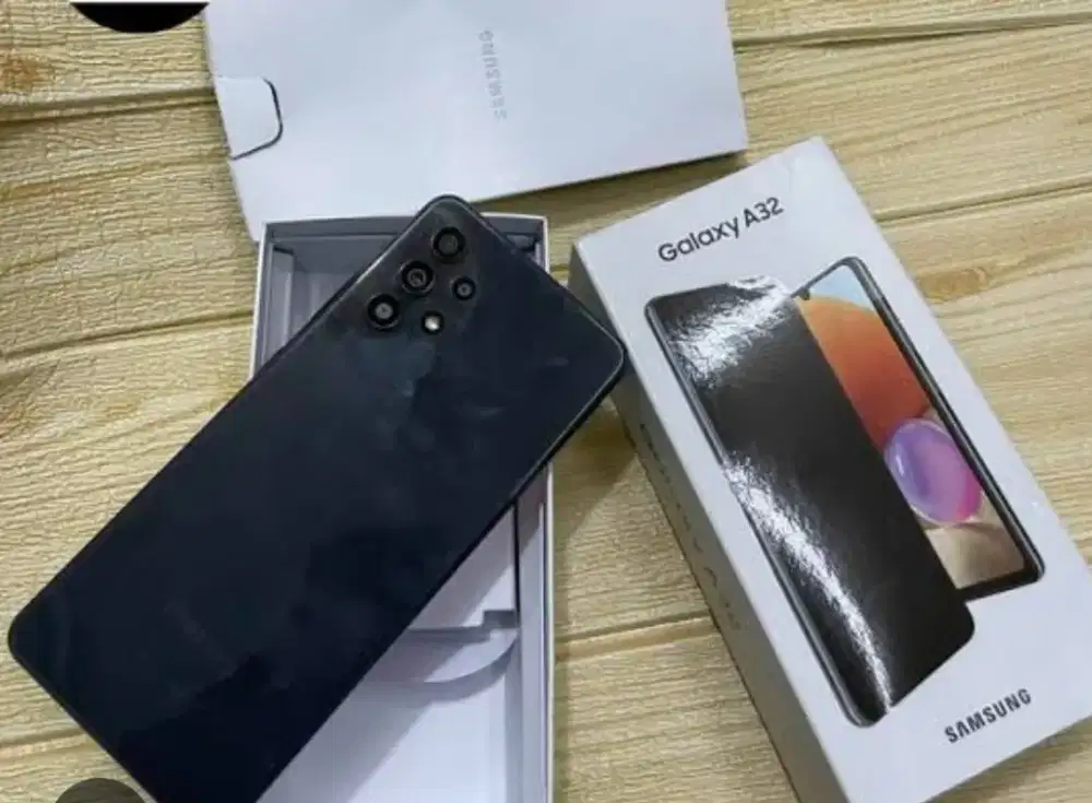 Murah hp samsung A32 8/128 lkp. Finger normal