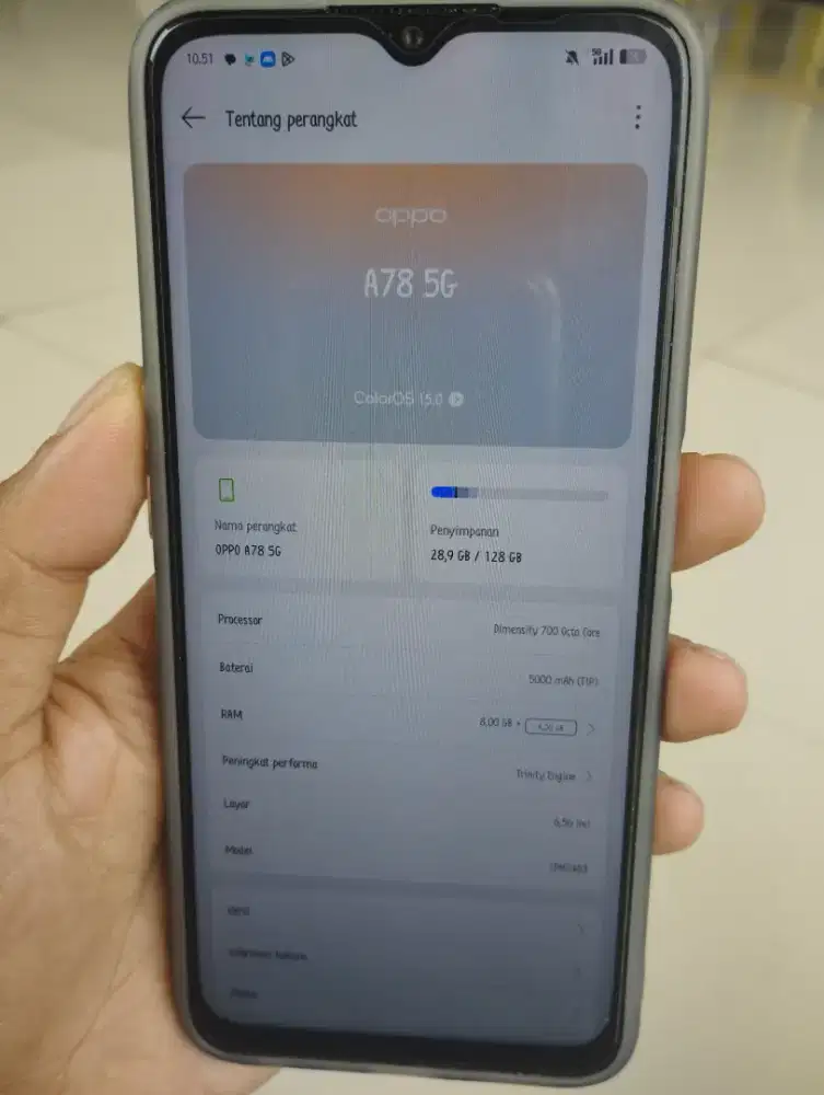 Jual handphone Oppo A78 5G