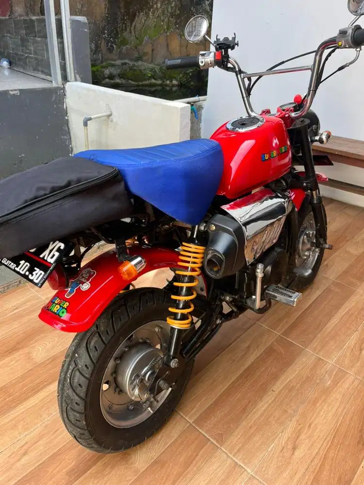 mini bike gorilla monkey custom mario bross