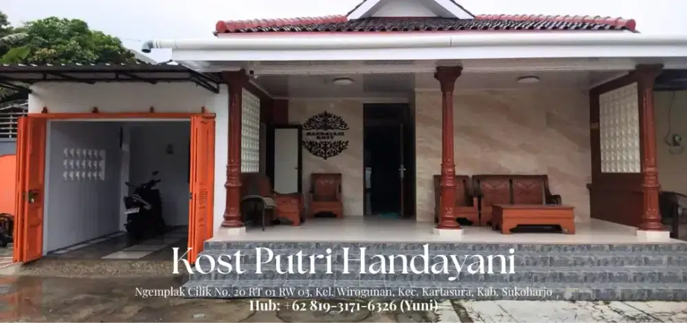 KOST PUTRI HANDAYANI