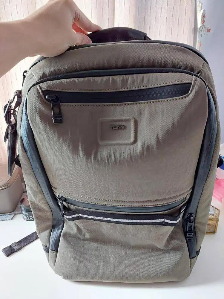TAS BACKPACK MEREK TUMI ALPHA BRAVO ORIGINAL SECOND HAND MULUS