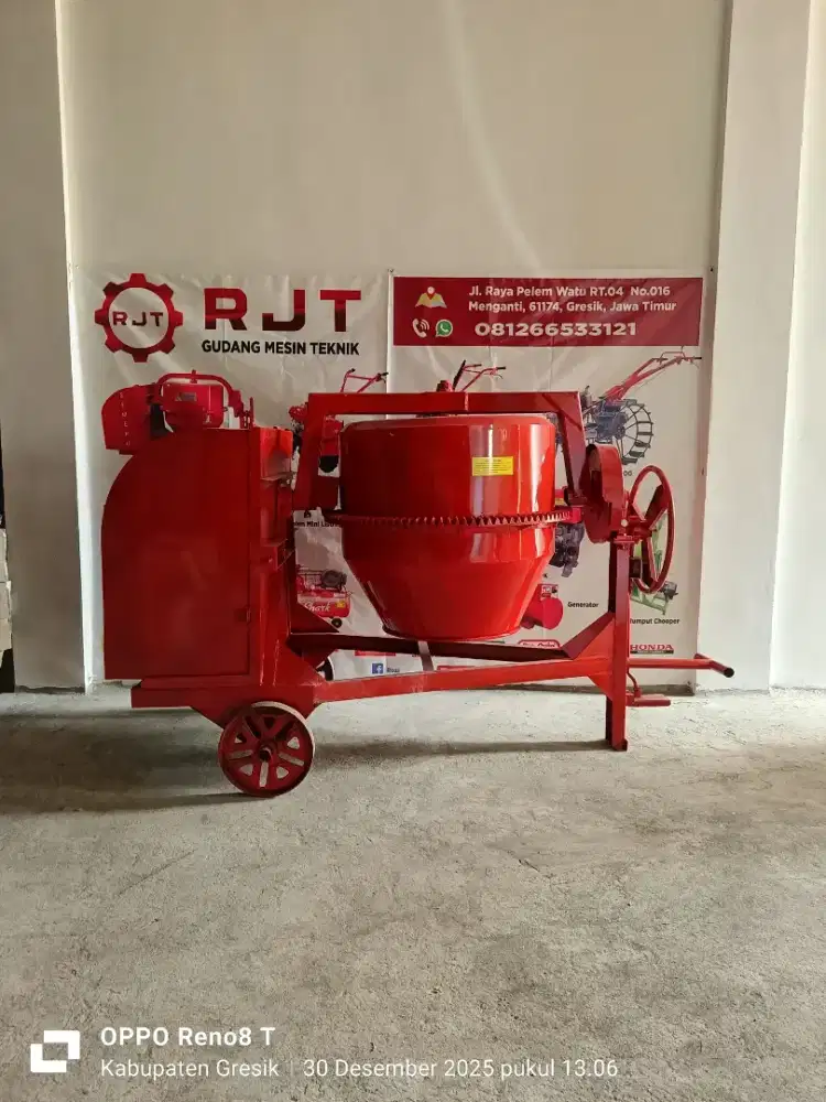 Molen cor 50kg komplit diesel siap pakai