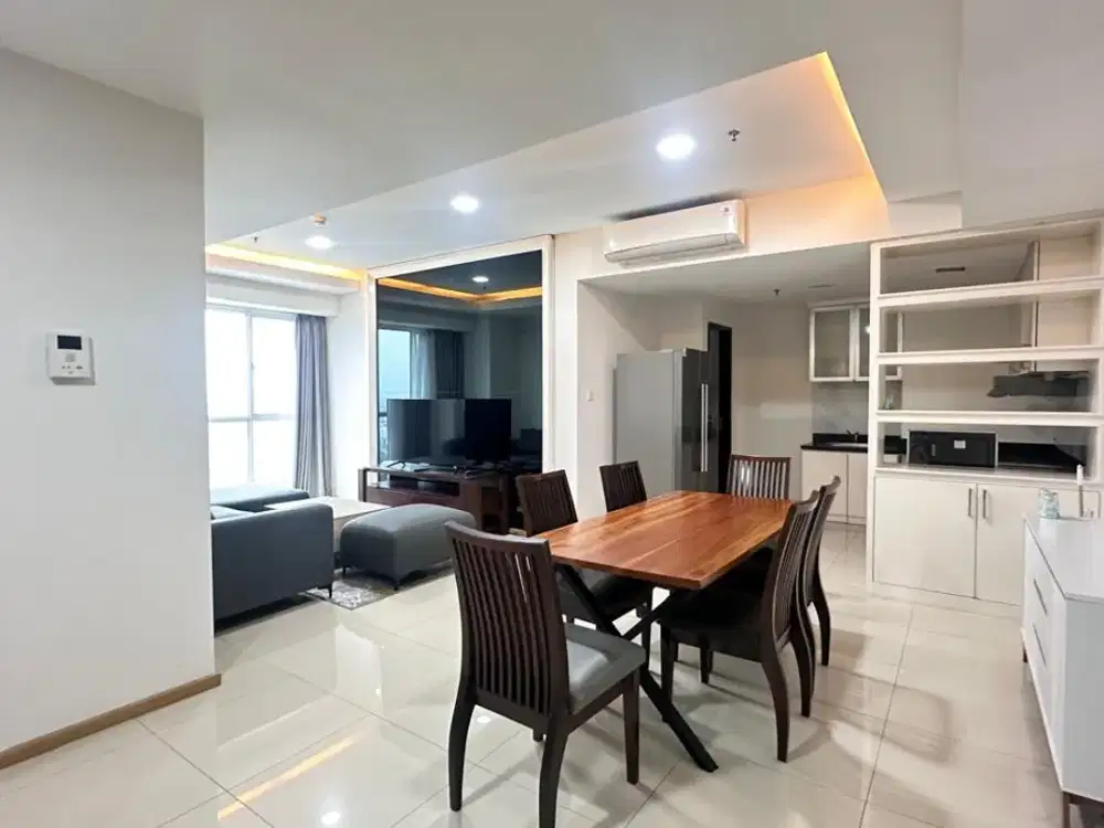 Rent Apartment Gandaria Height With 3 Bedrooms And Furnished