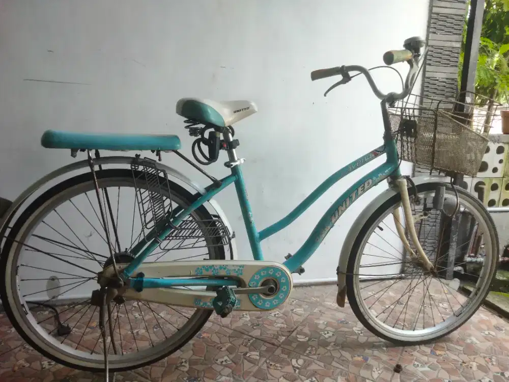 United sepeda mini keranjang 26 inch