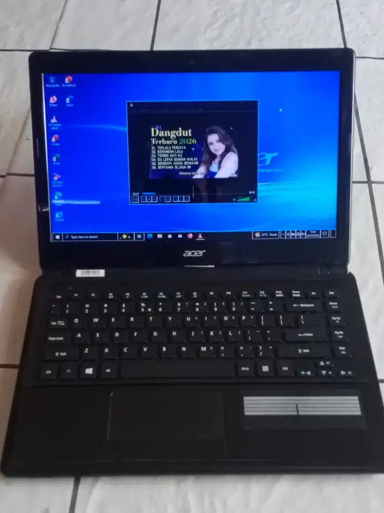 Acer slim A6 ram 8gb ssd 128gb