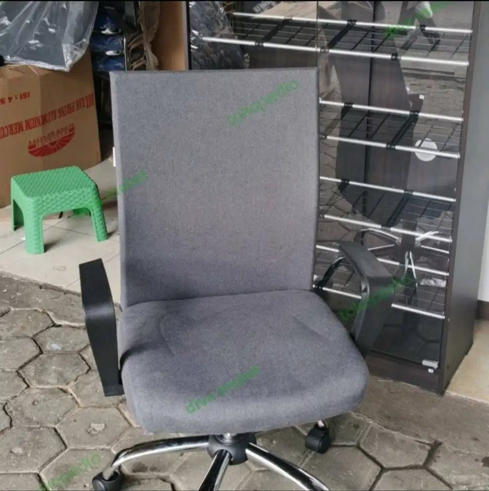 PROMO KURSI MANAGER HIDROLIK BAHAN KAIN MERK ACTIV SALE GRATIS ANTAR