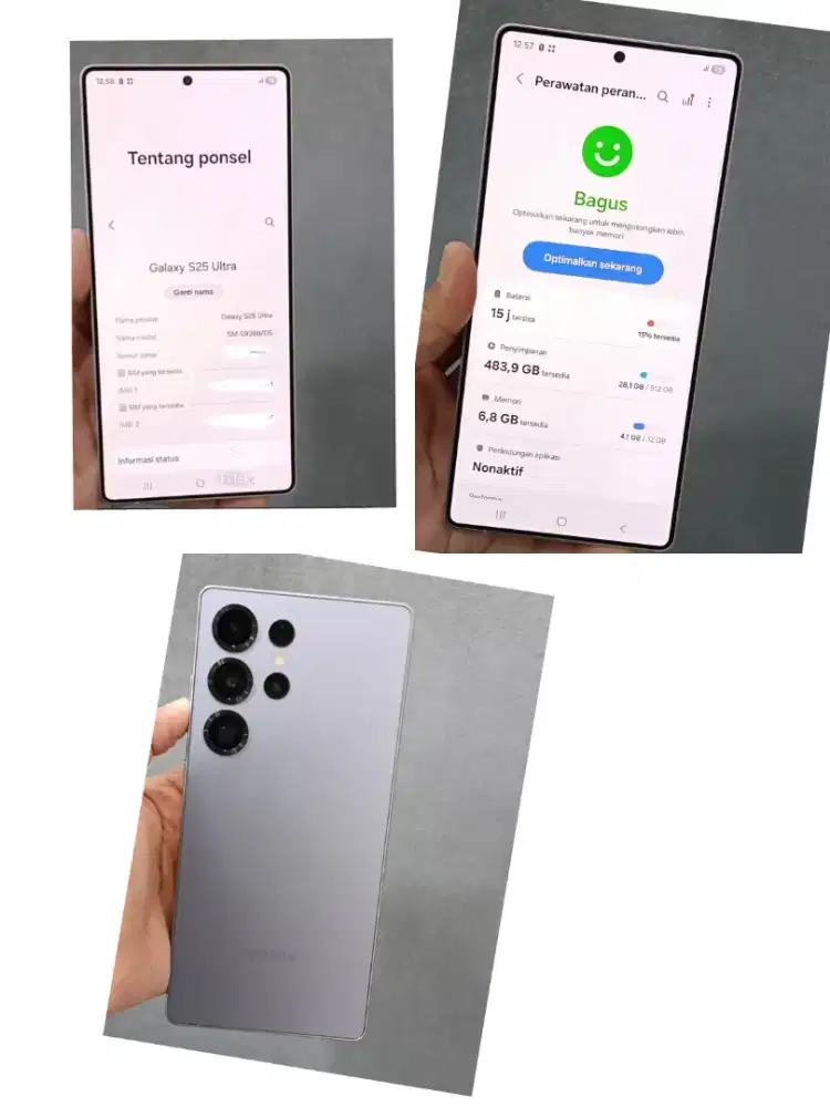 Samsung galaxy S25 ultra 12/512