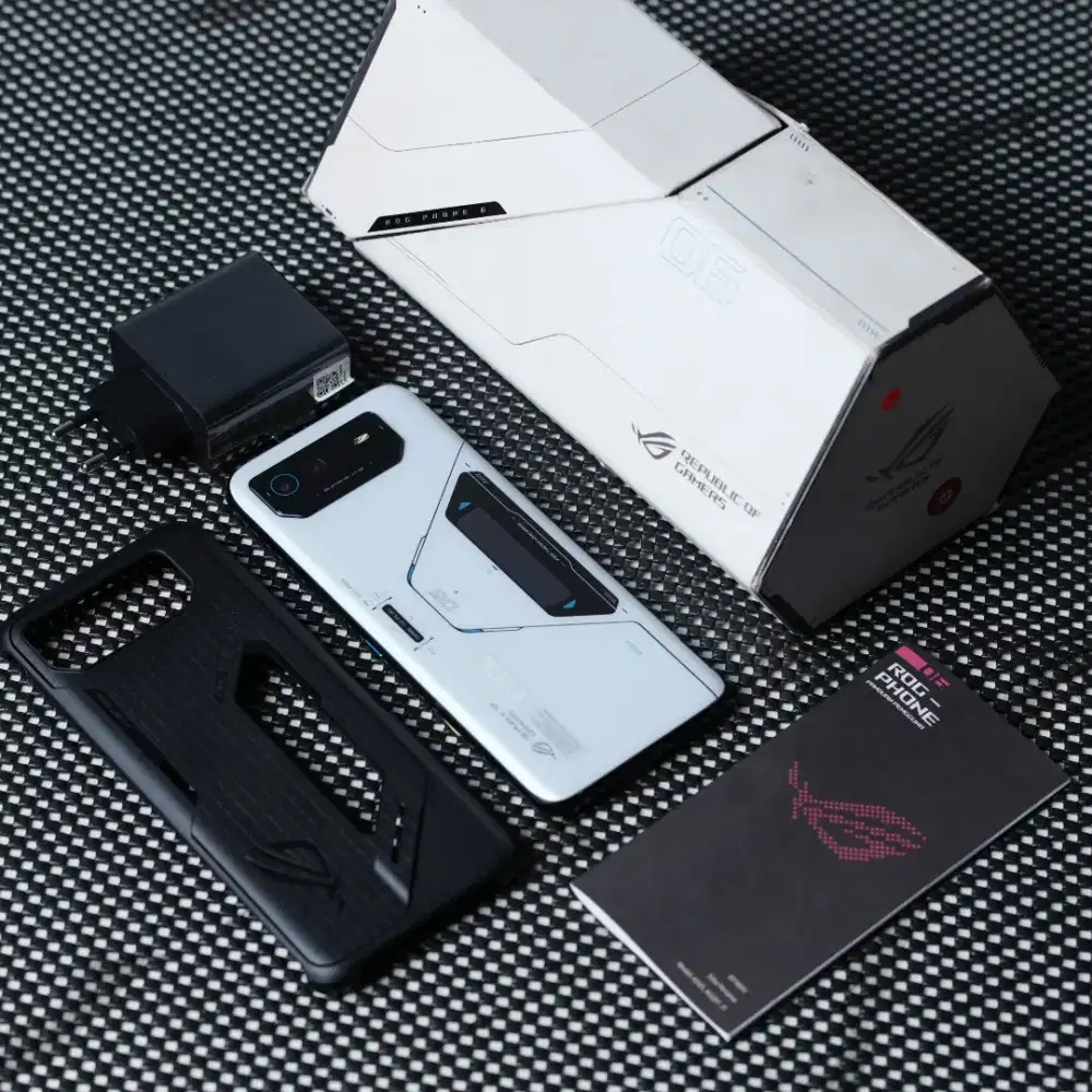 Rog Phone 6 Pro 18/512GB Like New Garansi Resmi