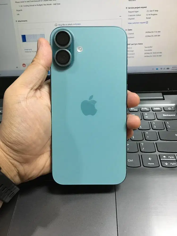 Iphone 16 Plus Teal 128 GB | Garansi Resmi