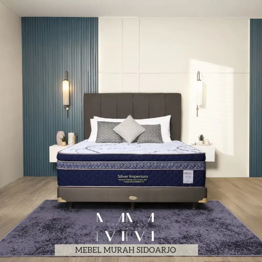 Springbed Central Silver Imperrium Memory Foam Ukuran 90 x 200 cm