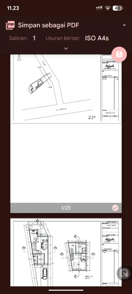 Jasa desain Rumah Tinggal khusus IMB/PBG kota Palembang
