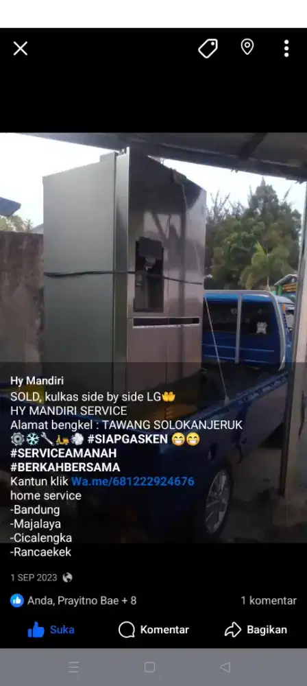Jasa servis pendingin