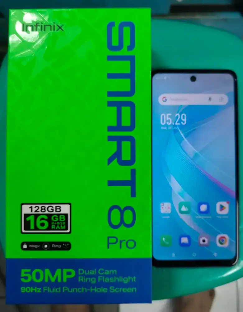 INFINIX SMART 8PRO 8+8/128Gb HP+DUS AJA