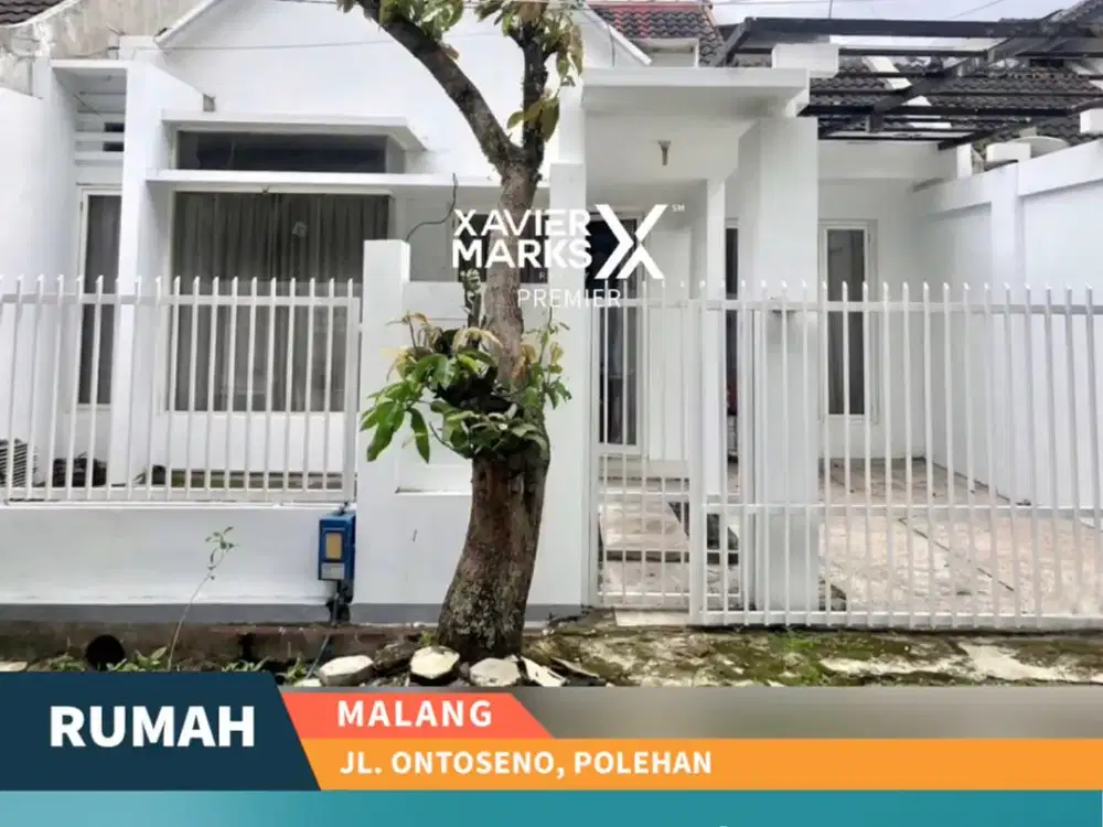 Dijual Rumah Terawat Dekat Rampal di Jl Ontoseno Malang