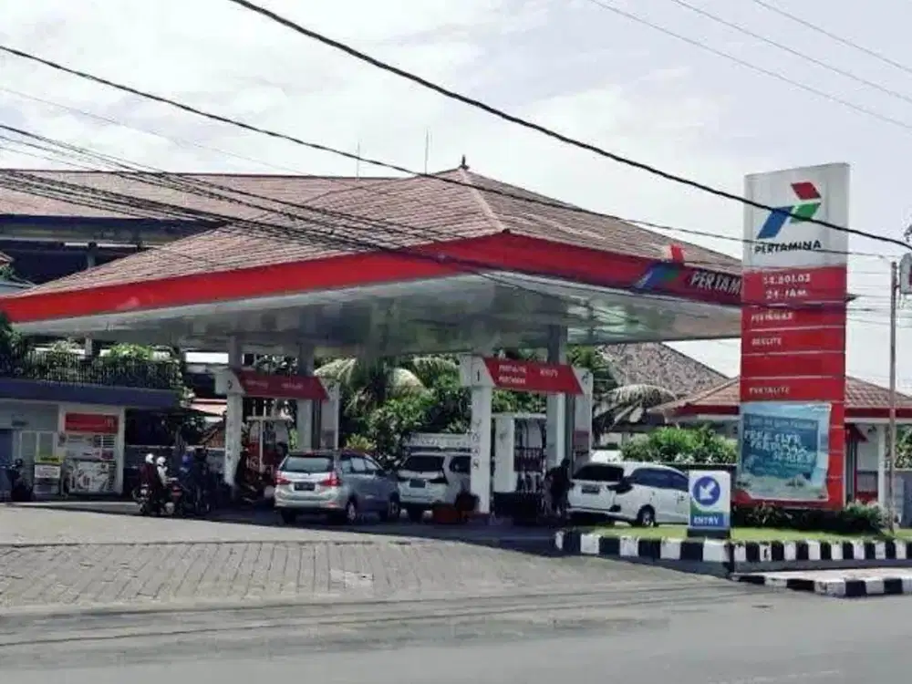 Jual SPBU Aktif  Dibangun Tahun 2013 Lokasi Di Jln  Wr Supratman Tohpati Kota  Denpasar Bali. Lokasi Sangat Strategis.