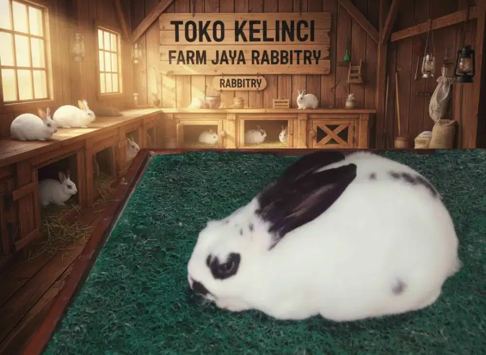 Kelinci Rex karpet Kuningan