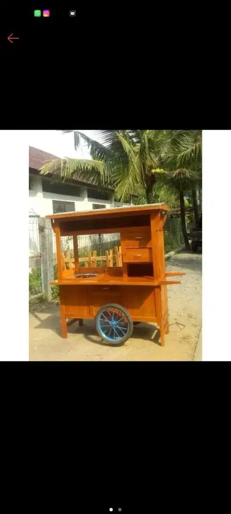 Jual Gerobak Usaha Mie Ayam