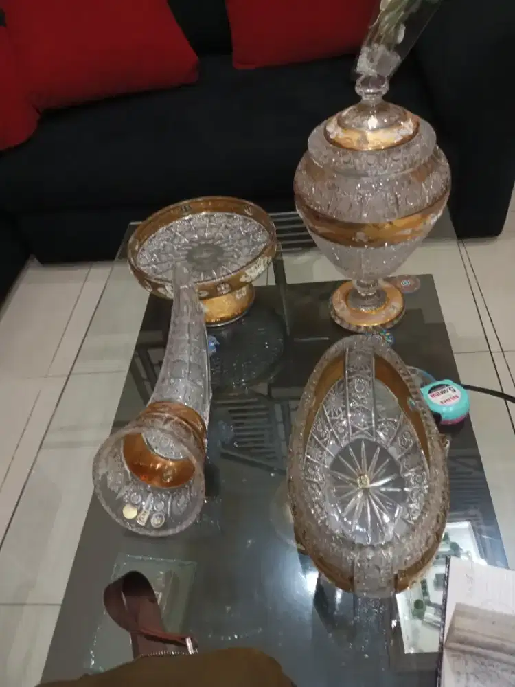 Bohemia crystal borongan 7 buah