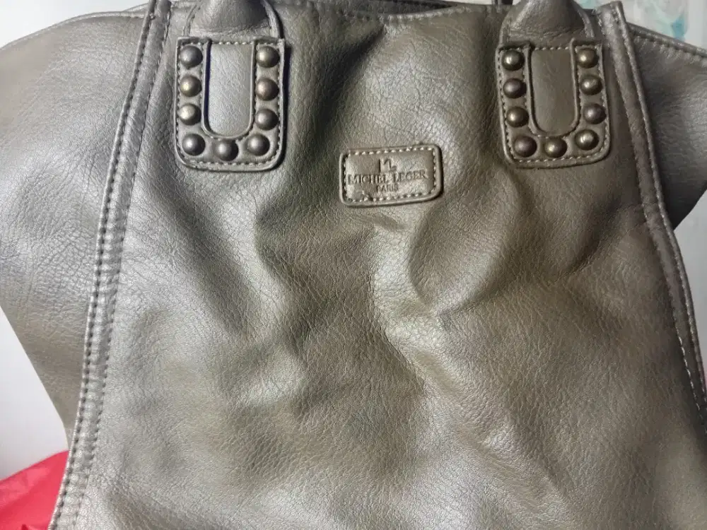 Tas Michel Leger, hijau lumut