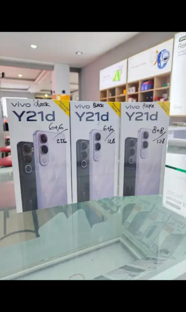 Vivo Y21d New,segel,garansi resmi
