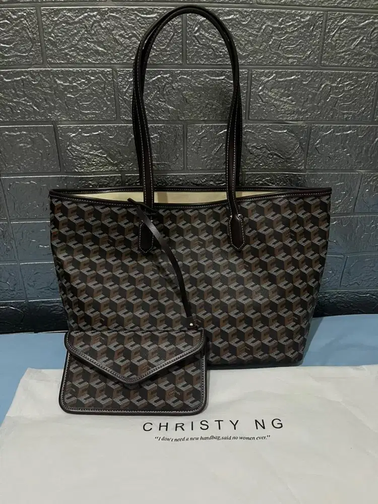 Preloved Christy NG bag coklat