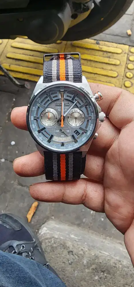 Seiko SSB43P1 Barang langka Matic Chronograph militeristik