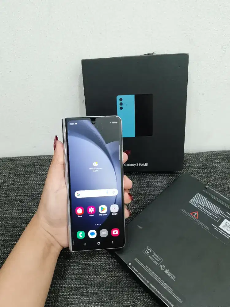 Samsung Z Fold 5 5G 12/256 Fulset ori resmi sein no minus mulus