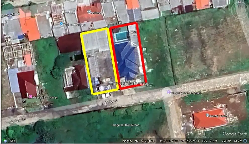 Dua Rumah Mewah Besar Berdampingan di Perumahan Griya Paniki Indah GPI