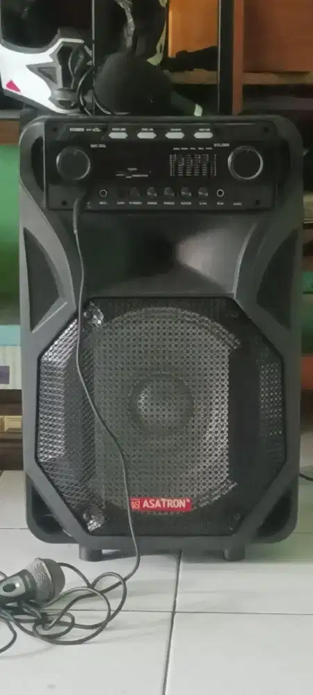 Speaker asatron 12 inci blue toth