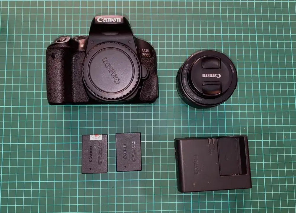 Canon EOS 800D + Canon EF 50mm f1.8 STM