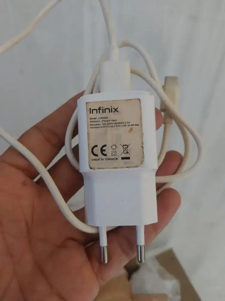 Charger original infinix 18 watt