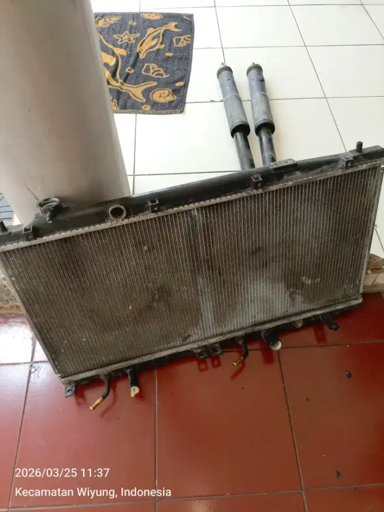 Copotan Jazz GE8 Matic Radiator dan Shockbreaker Belakang