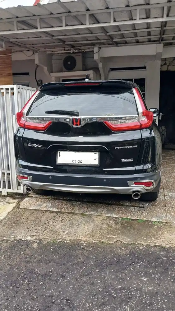 Dijual Honda CR-V Prestige Turbo 2018 – Hitam Metalik
