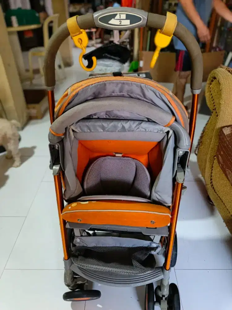 Stoller Combi Urban Walker warna orange